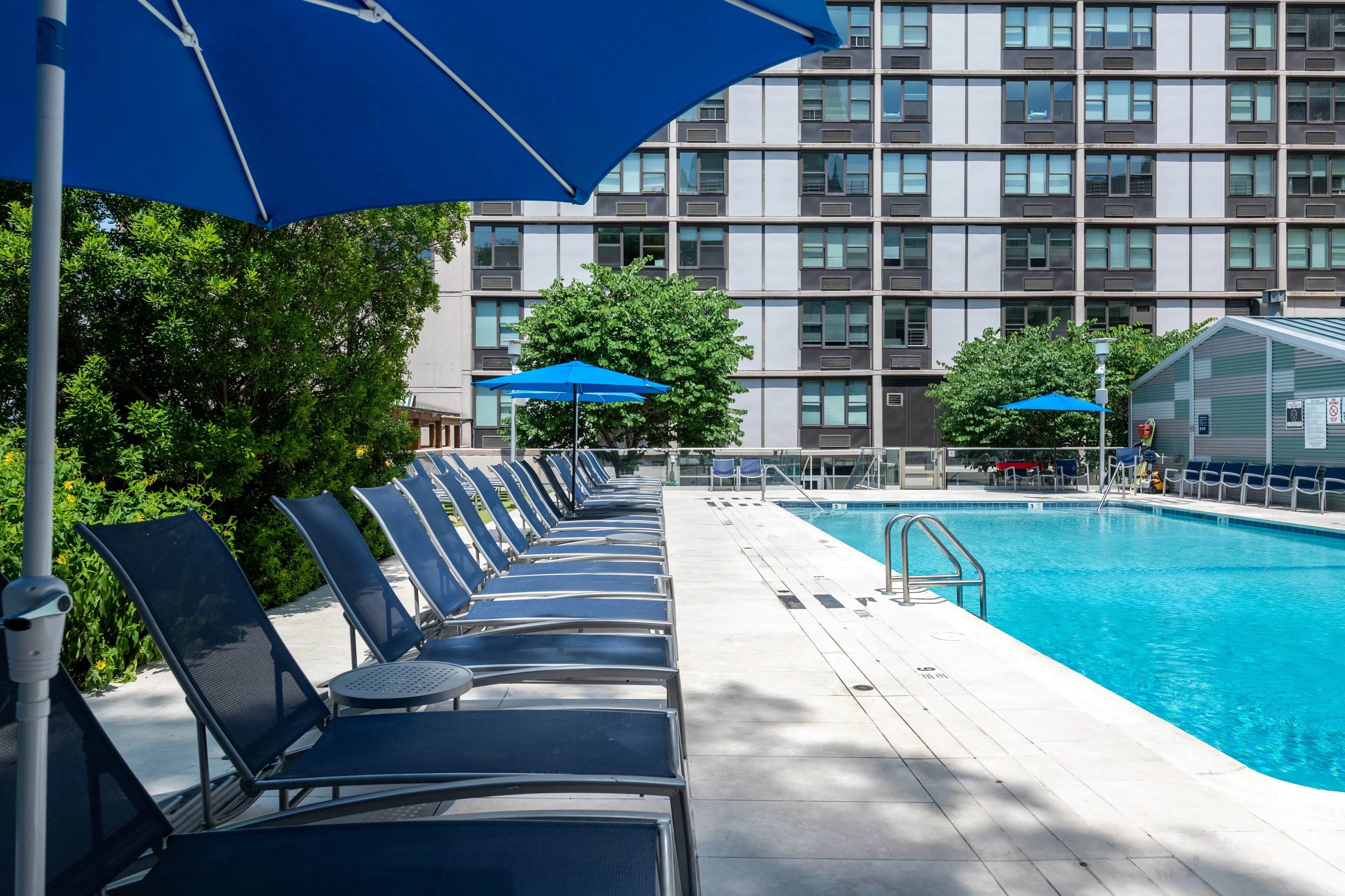 Pool deck