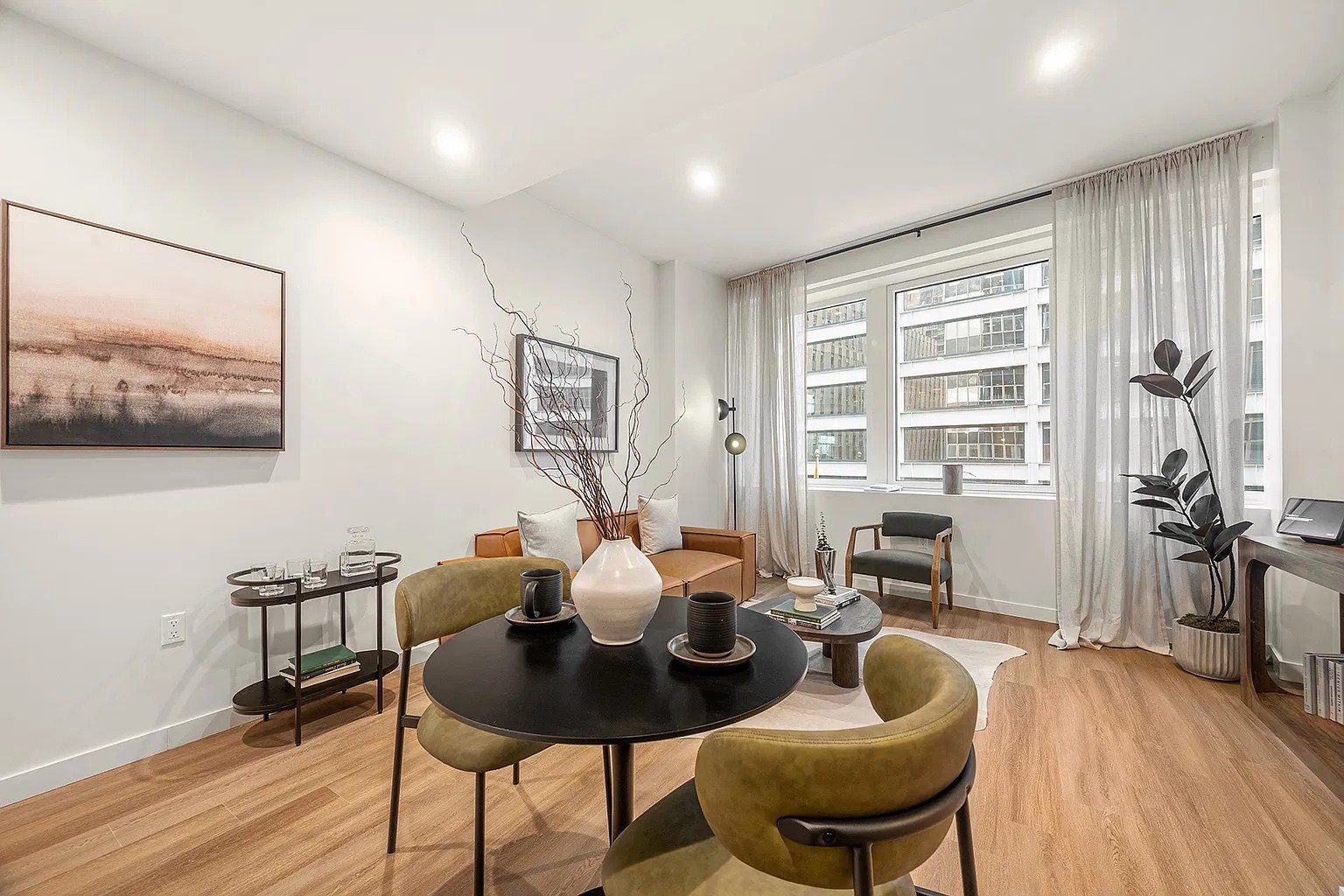 Living and dining